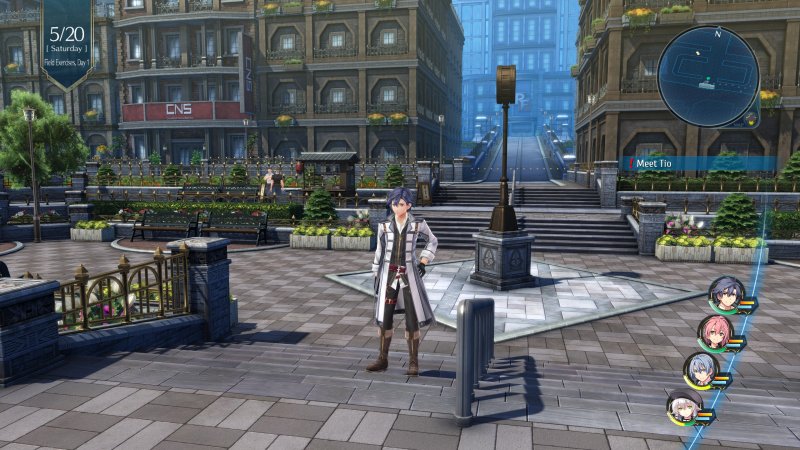 Nel tempo libero possiamo esplorare gli scenari per conoscere meglio i personaggi