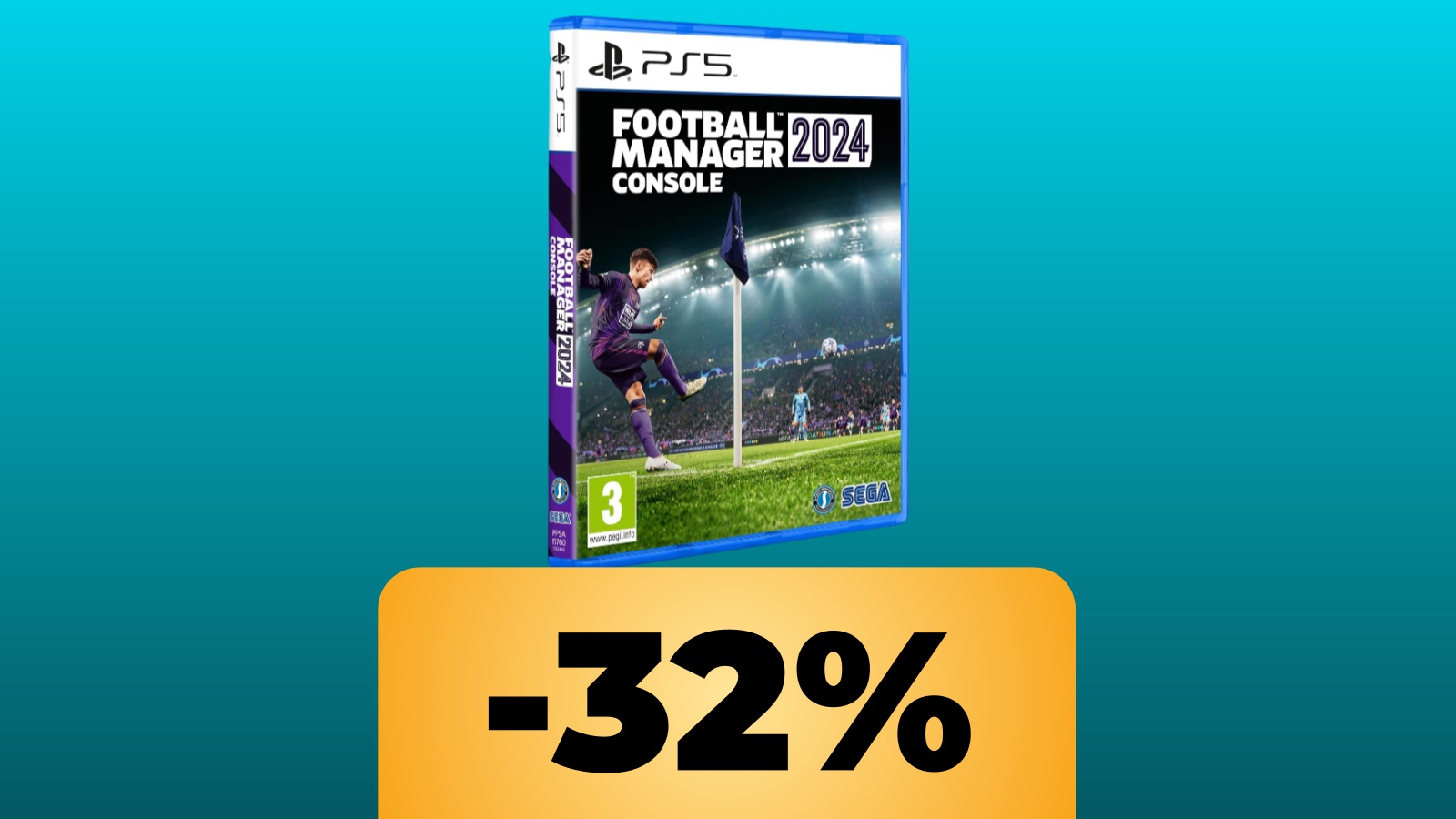 Football Manager 2024 in versione PS5 in sconto al prezzo minimo storico su Amazon
