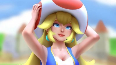 Super Mario Bros. il film, il cosplay di Peach da Kalinka Fox ha