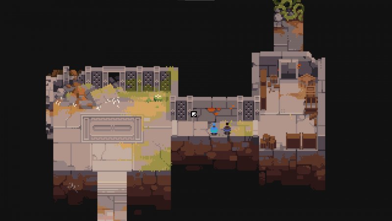 Un ambiente interno con visuale dall'alto Un ambiente interno con visuale dall'alto