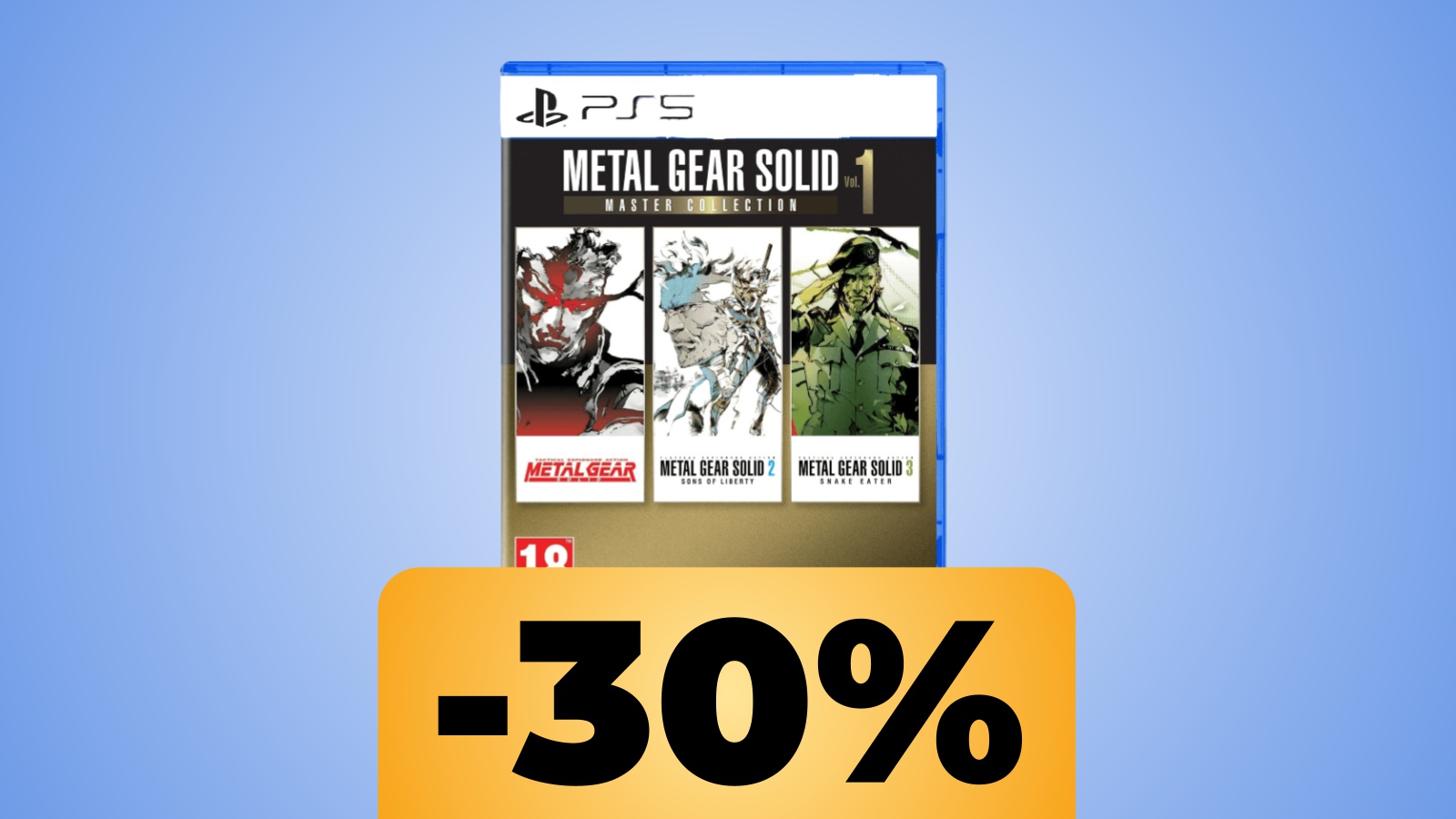 Metal Gear Solid Master Collection Vol. 1 per PS5 al prezzo minimo storico su Amazon