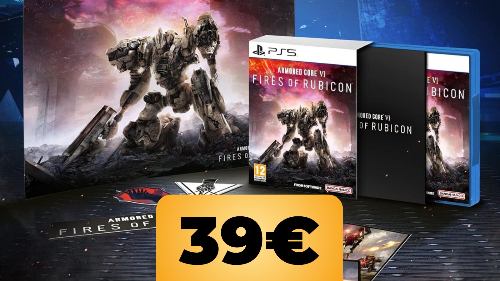 Armored Core 6 Fires of Rubicon in Edizione di lancio per PS5 al prezzo minimo su Amazon
