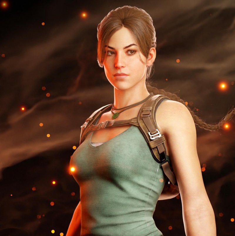 Lara Croft seen as an additional character in Call of Duty