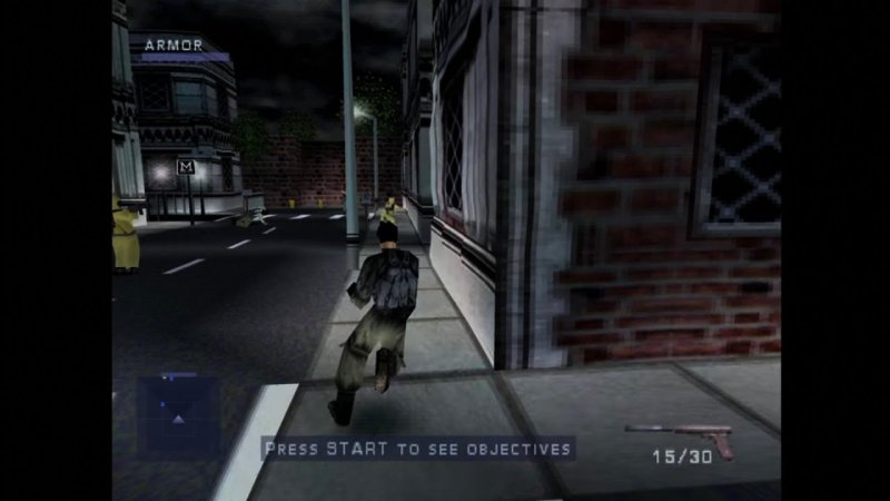 In Syphon Filter, il livello Georgia Street è un biglietto da visita a base di proiettili ed esplosioni