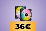 Corsair iCUE SP140 RGB ELITE, due ventole da 140 mm in sconto su Amazon al prezzo minimo - Notizia