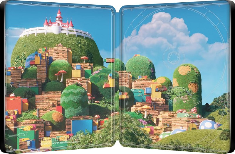 L'interno della Steelbook di Super Mario Bros. - Il Film L'interno della Steelbook di Super Mario Bros. - Il Film