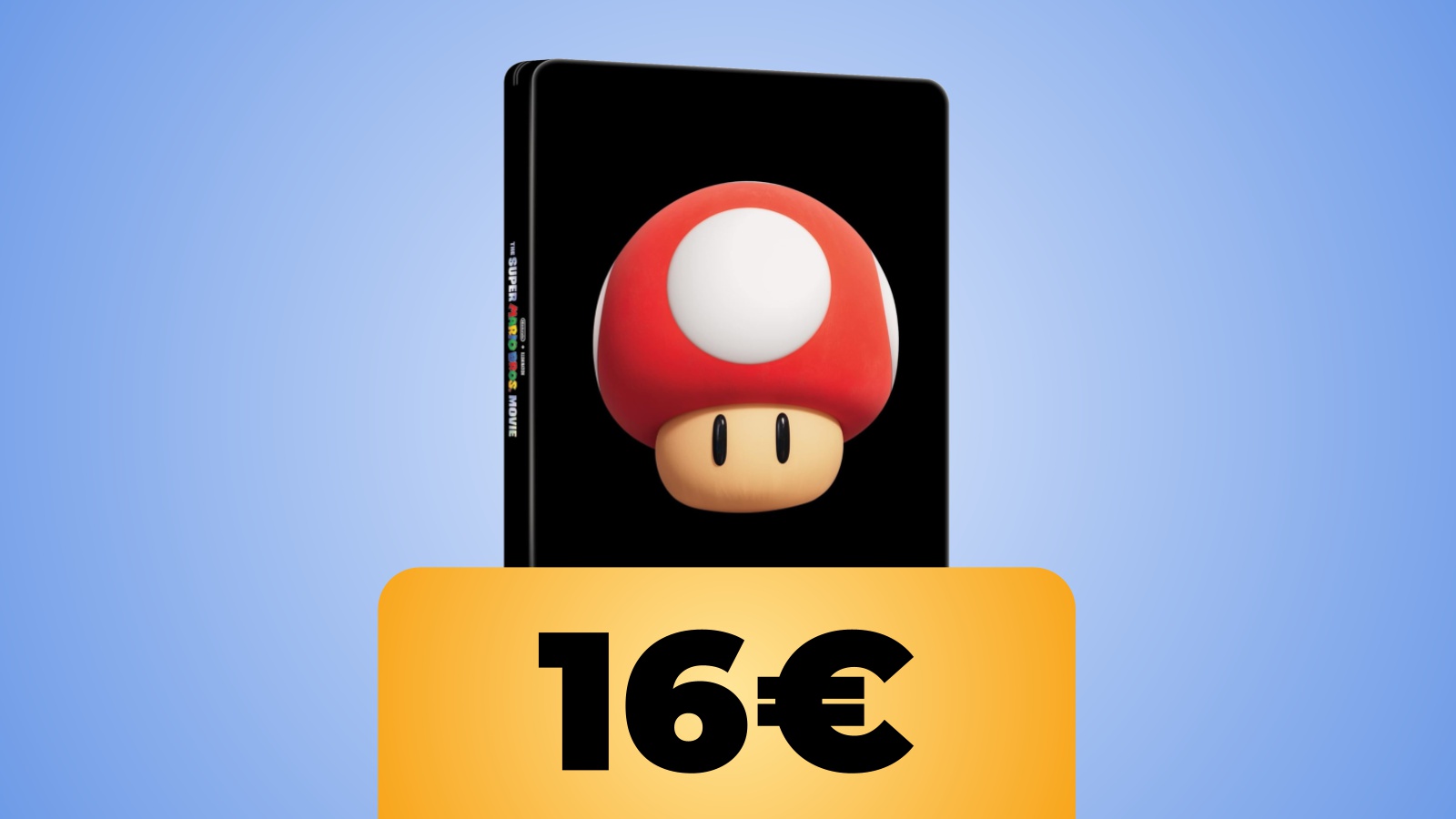 Super Mario Bros. - Il Film Steelbook in sconto al prezzo minimo storico su Amazon