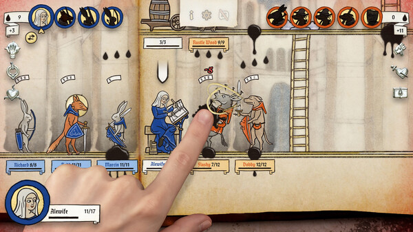 Le meccaniche di strategia presenti in Inkulinati sono estremamente profonde, ma il gioco è accessibile a un pubblico ampio grazie alla presenza di ben quattro livelli di difficoltà Le meccaniche di strategia presenti in Inkulinati sono estremamente profonde, ma il gioco è accessibile a un pubblico ampio grazie alla presenza di ben quattro livelli di difficoltà