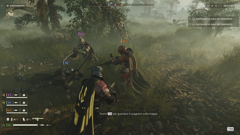 Il sistema dei codici da immettere di Helldivers 2 è geniale perché mette a dura prova i nervi di chi cerca di usare gli stratagemmi durante la battaglia Il sistema dei codici da immettere di Helldivers 2 è geniale perché mette a dura prova i nervi di chi cerca di usare gli stratagemmi durante la battaglia