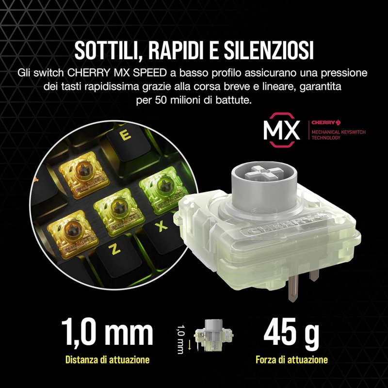 Corsair K60 RGB PRO LOW PROFILE