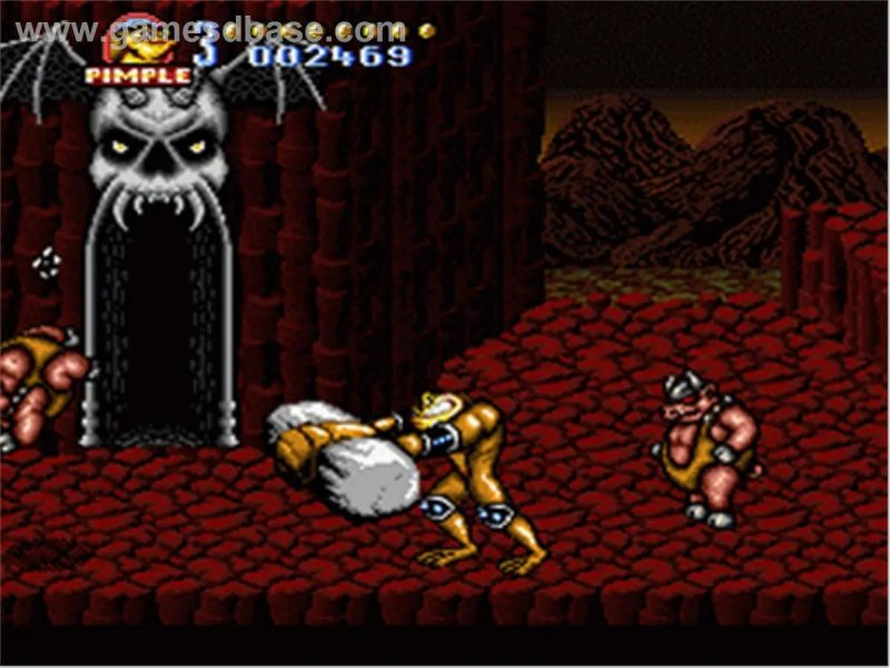Battletoads in Battlemaniacs per SNES