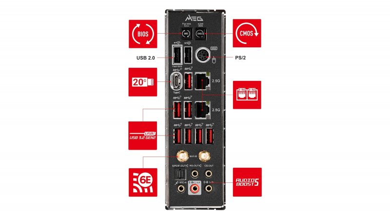 scheda madre MSI MEG Z690 UNIFY scheda madre MSI MEG Z690 UNIFY