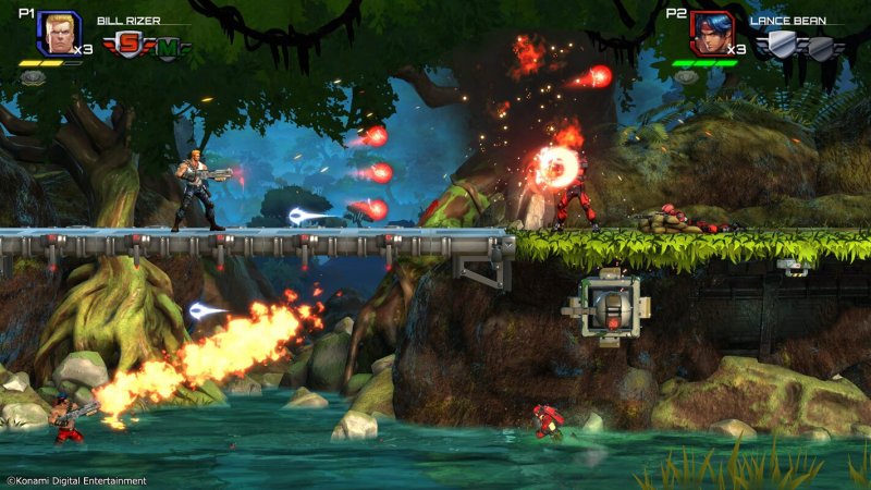 Contra: Operation Galuga, un'immagine del gioco Contra: Operation Galuga, un'immagine del gioco