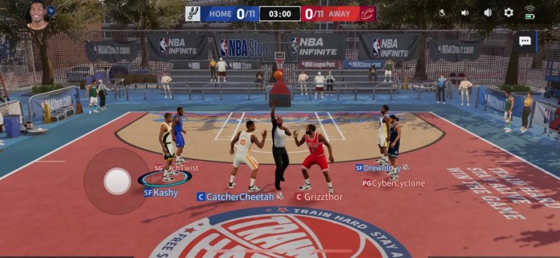 NBA Infinite presenta sfide anche al di fuori dei campi standard