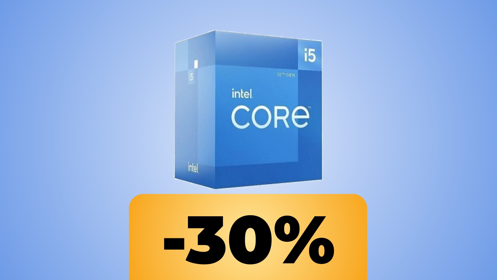CPU Intel Core i5-12400 da 6 Core a 2.5GHz è al prezzo minimo storico con l'offerta Amazon