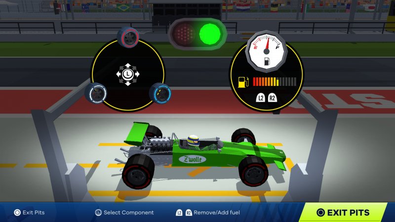 C'è quasi tutto quello che trovereste in un simulatore, ma reso più semplice e fruibile