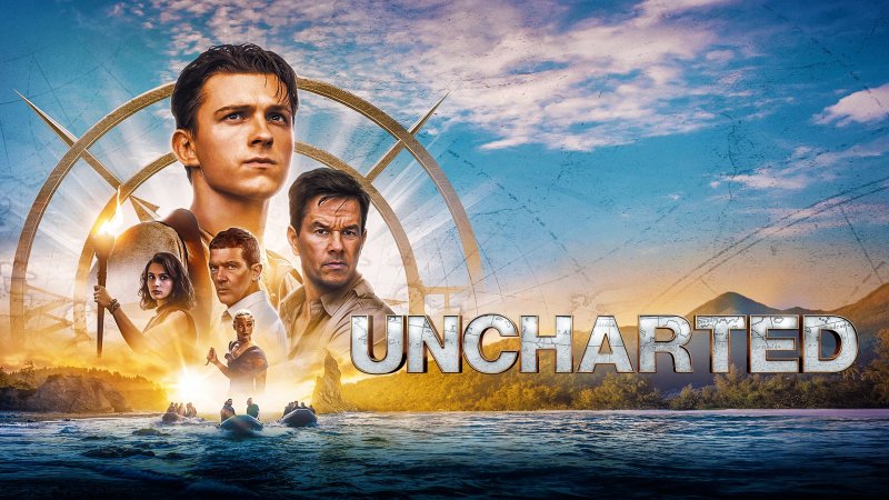 Uncharted, la locandina del film Uncharted, la locandina del film
