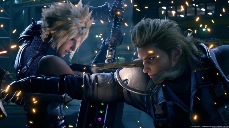 Cloud contro Roche, un personaggio creato appositamente per Final Fantasy VII Remake Cloud contro Roche, un personaggio creato appositamente per Final Fantasy VII Remake