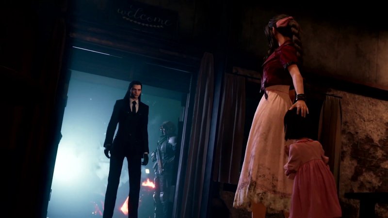 Aerith si consegna a Tseng per salvare Marlene Aerith si consegna a Tseng per salvare Marlene