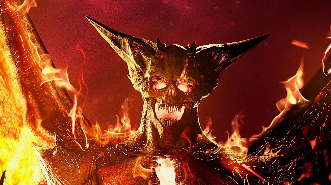 Gothic 1 Remake: artwork presenta il nuovo Demone del fuoco