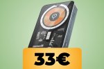 Power Bank da 10000 mAh con USB-C e ricarica wireless in sconto col coupon su Amazon - Notizia