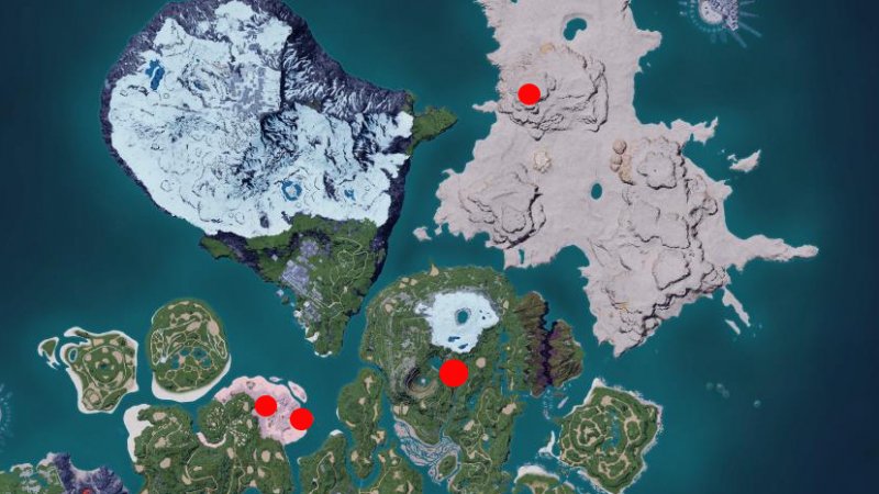 Palworld Mappa Carbone