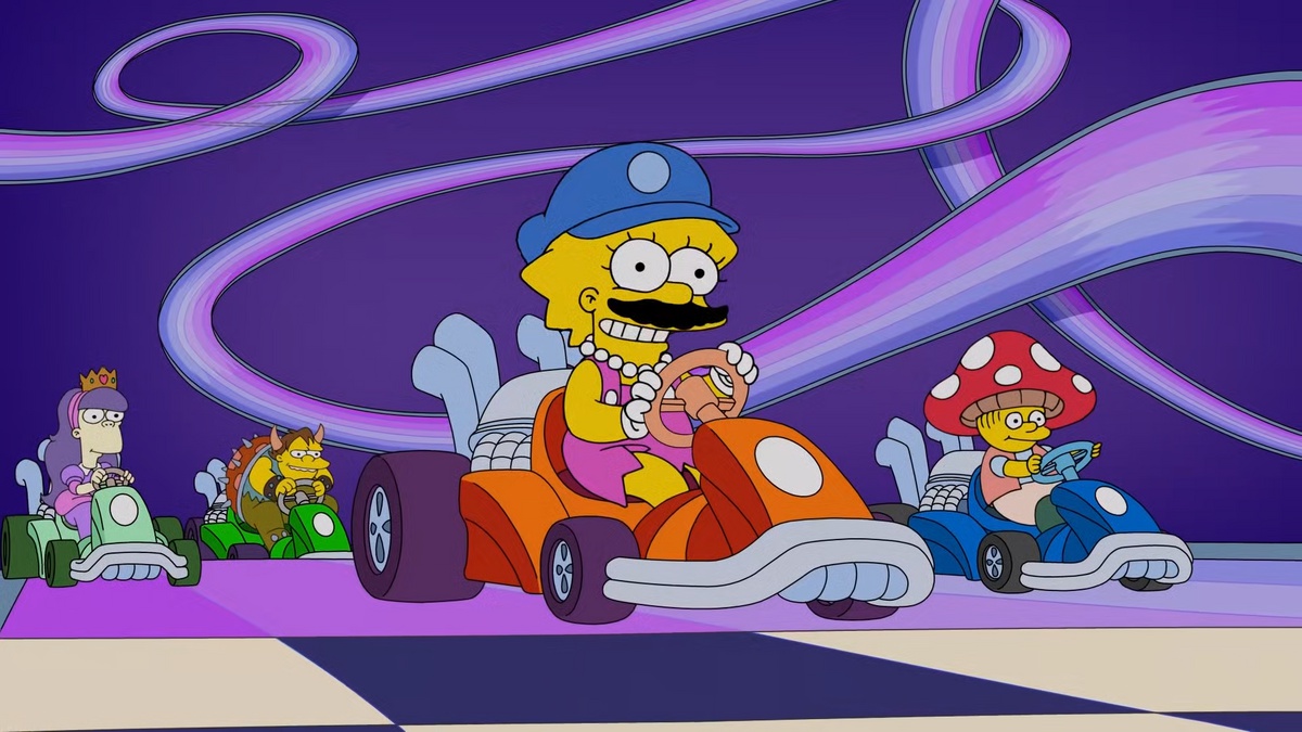 Mario Kart invade I Simpson nella nuova puntata della celebre serie animata