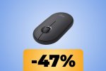 Logitech Pebble Mouse in forte sconto su Amazon Italia - Notizia