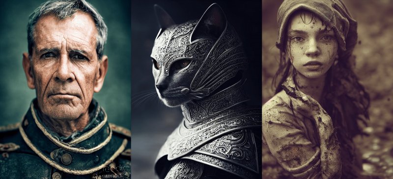 Alcune immagini generate con Stable Diffusion