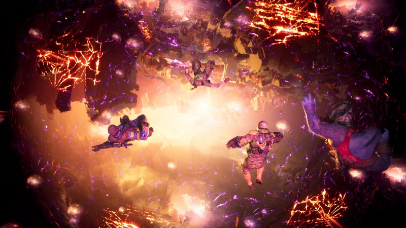 La squadra attraversa un portale in Suicide Squad: Kill the Justice League La squadra attraversa un portale in Suicide Squad: Kill the Justice League