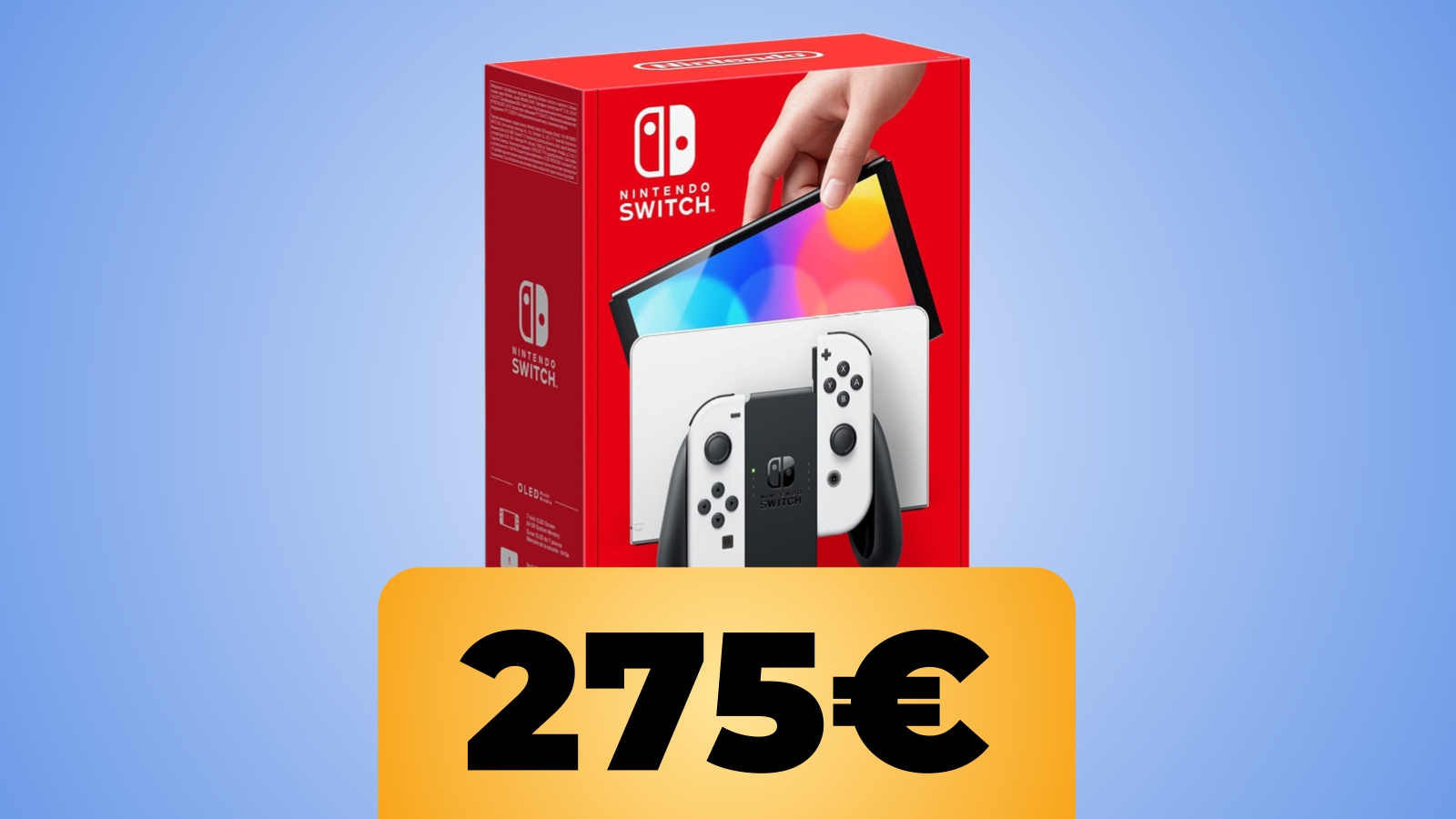 Nintendo Switch OLED è al prezzo minimo storico su Amazon Italia