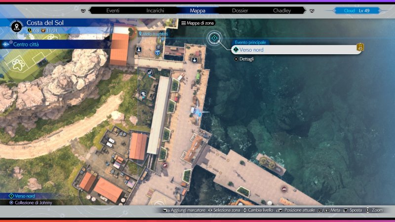 La posizione da cui scattare la foto