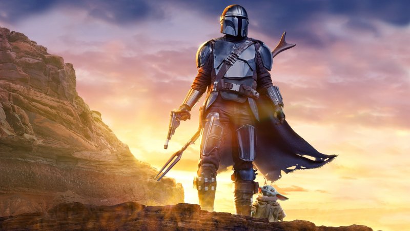 Un'illustrazione su The Mandalorian