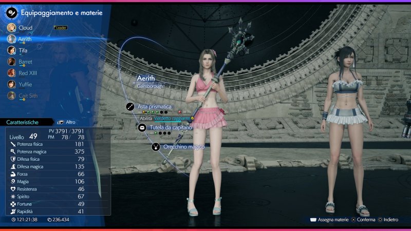 Aerith Gainsborough è una maga senza pari Aerith Gainsborough è una maga senza pari