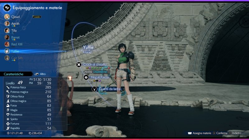 Yuffie Kusaragi è uno straordinario personaggio ibrido Yuffie Kusaragi è uno straordinario personaggio ibrido