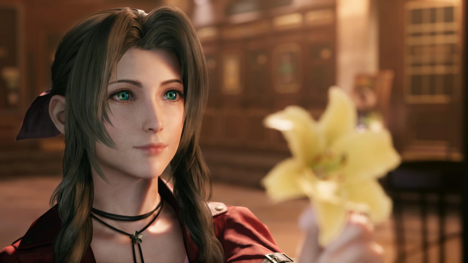 Final Fantasy 7 Rebirth: il cosplay di Aerith firmato peachmilky è una gioia per gli occhi