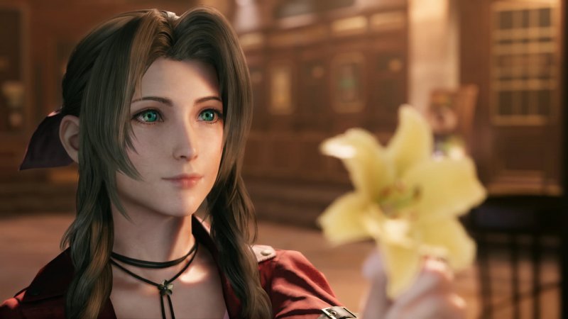 Un ritratto di Aerith
