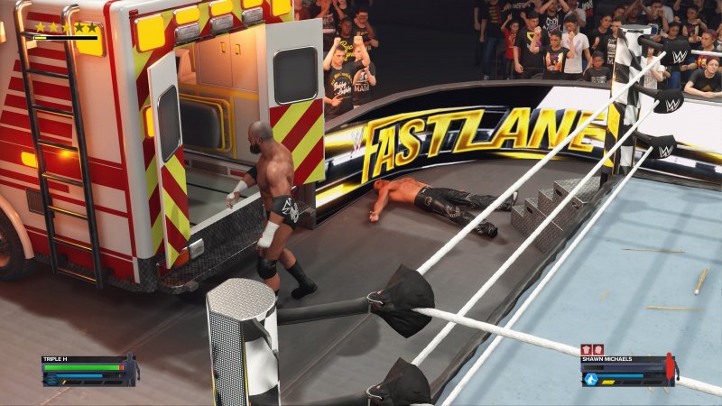 L'Ambulance Match è una delle nuove stipulazioni disponibili in WWE 2K24 L'Ambulance Match è una delle nuove stipulazioni disponibili in WWE 2K24