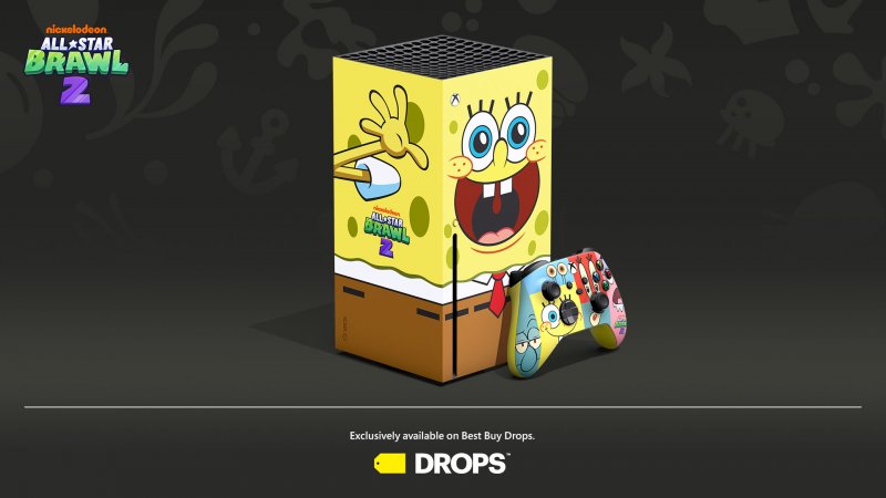Ecco l'Xbox Series X in stile SpongeBob Ecco l'Xbox Series X in stile SpongeBob