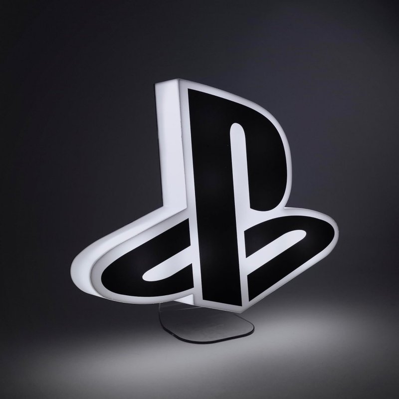 Lampada a forma di logo PlayStation