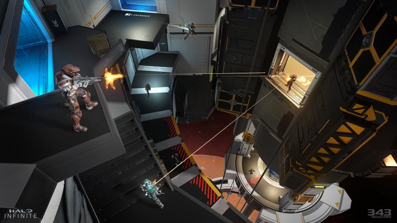 La nuova mappa Elevation di Halo Infinite