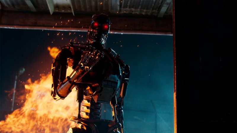 Un T-850 di Terminator Survivors Un T-850 di Terminator Survivors