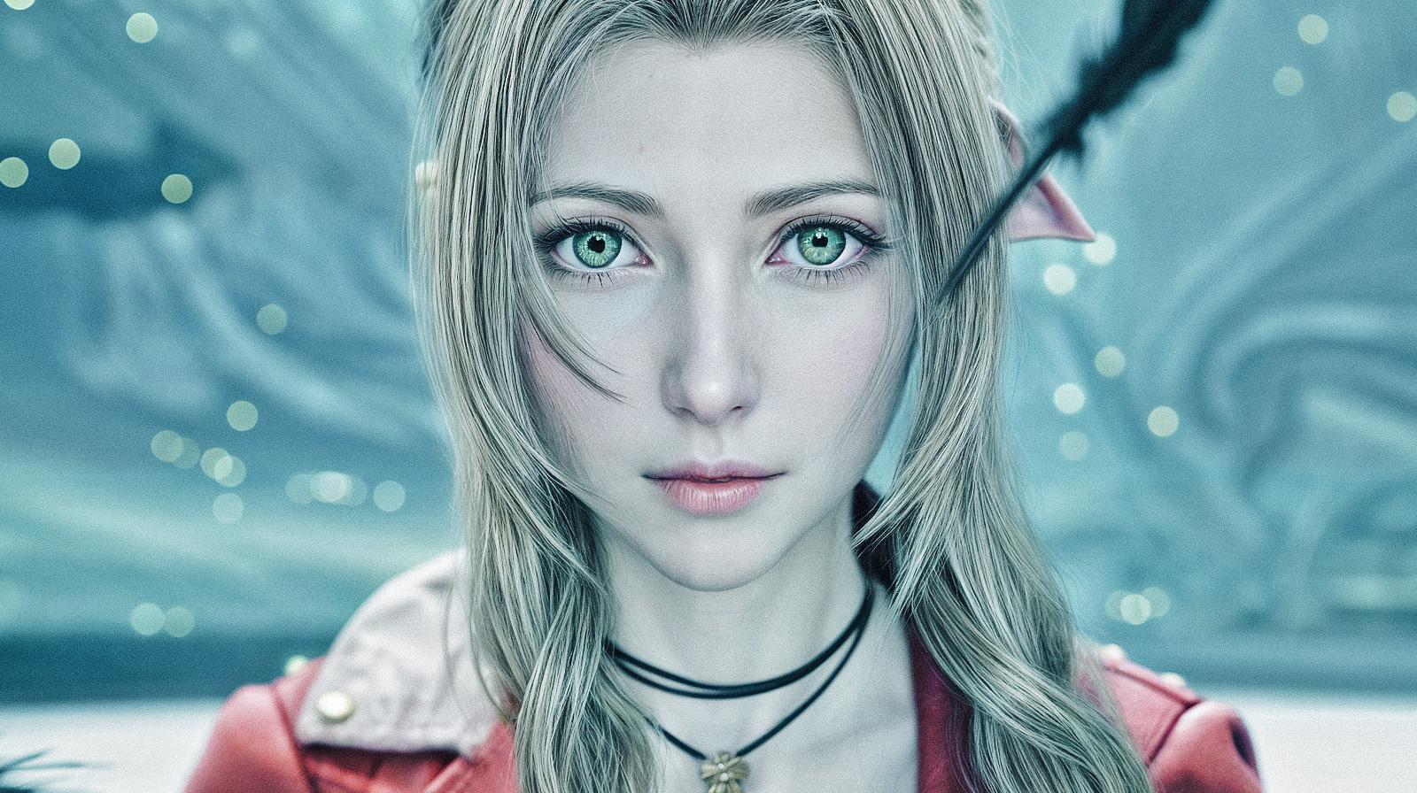 Aerith in Final Fantay 7 Rebirth