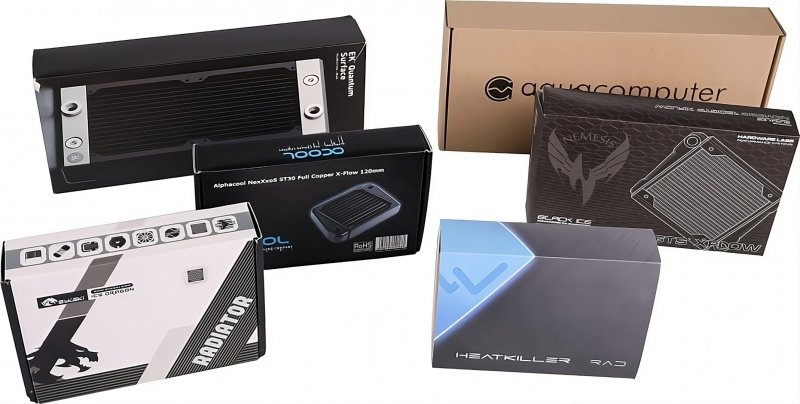 I radiatori testati dai colleghi di Igor's Lab