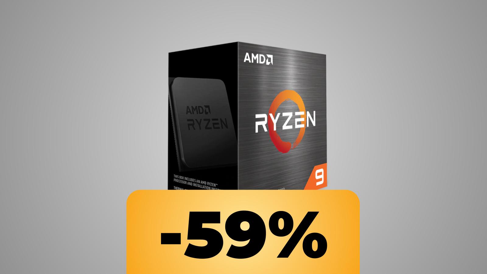 Il processore AMD Ryzen 9 5950X è ora in forte sconto su Amazon Italia
