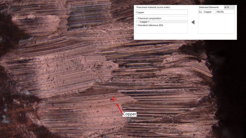 Questa dovrebbe essere la sezione interna di un radiatore in rame, peccato che non sia sempre così