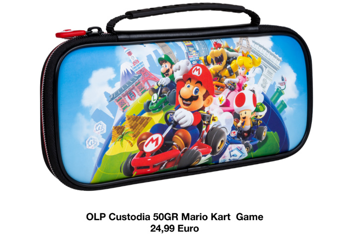 OLP Custodia 50GR Mario Kart Game 24,99 Euro