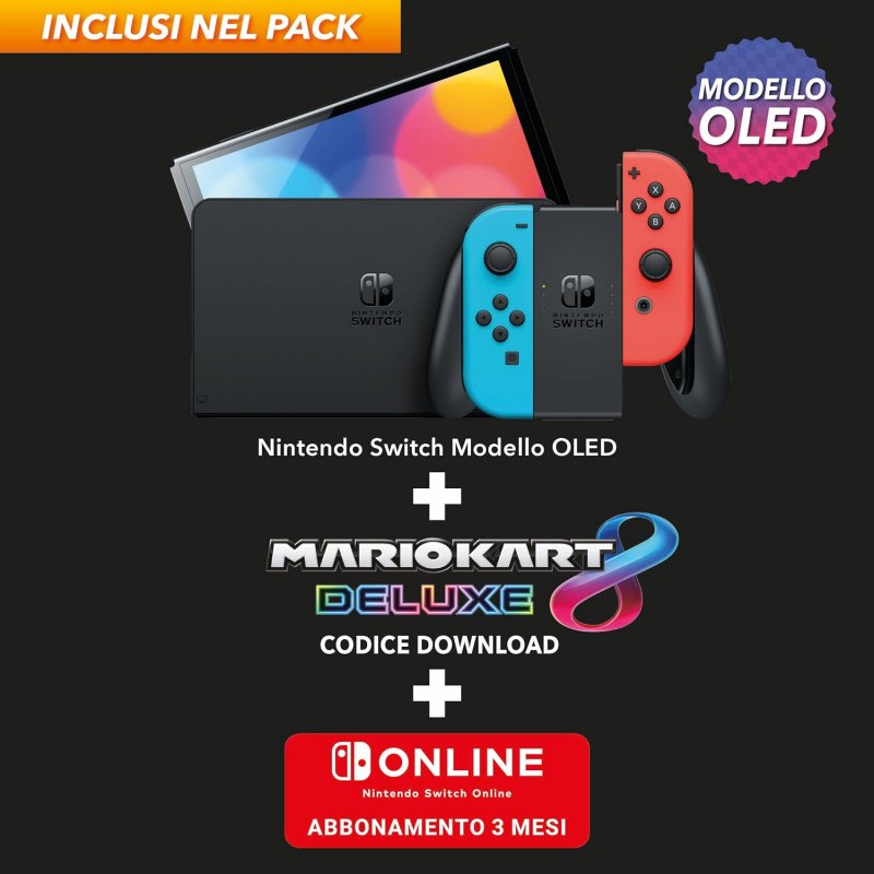 Il bundle di Nintendo Switch OLED