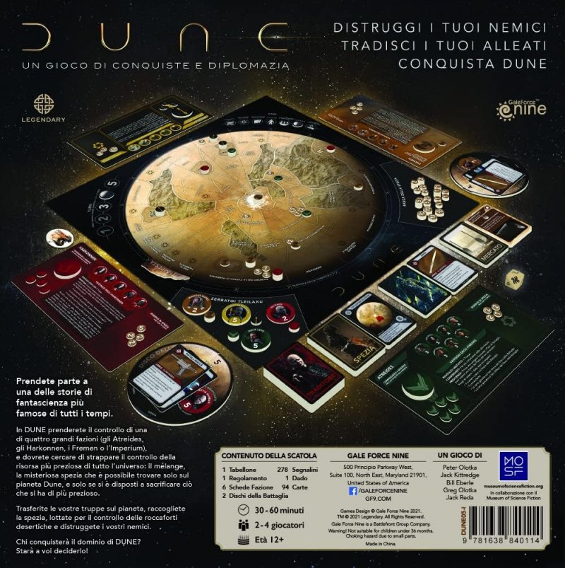 Asmodee - Dune: A Game of Conquest and Diplomacy