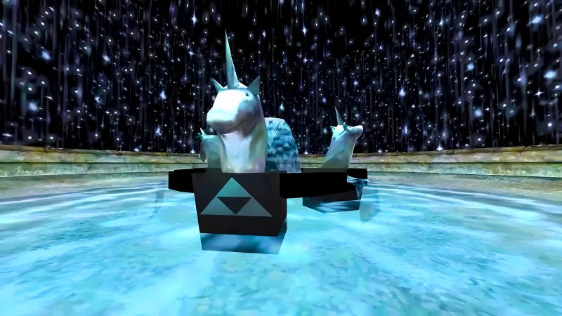 La Unicorn Fountain di The Legend of Zelda: Ocarina of time, un luogo che non è mai stato raggiungibile
